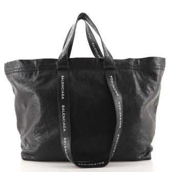 Balenciaga Carry Shopper Tote Leather Medium