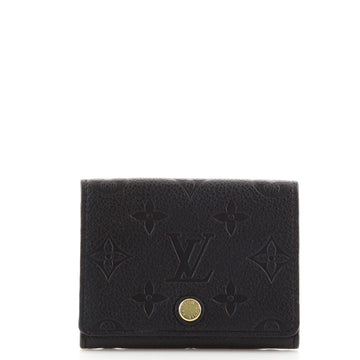 Louis Vuitton Business Card Holder Monogram Empreinte Leather