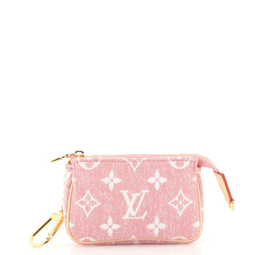 Louis Vuitton Pochette Accessoires Monogram Jacquard Denim Micro