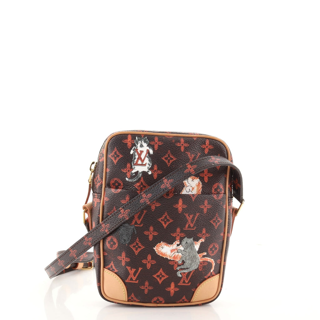 Louis Vuitton Paname Bag Set Limited Edition Grace Coddington Catogram  Canvas Brown 1349203