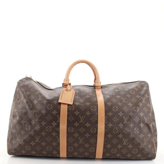 Louis Vuitton Keepall Bag Monogram Canvas 55