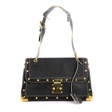 Louis Vuitton Suhali Le Talentueux Handbag Leather Black