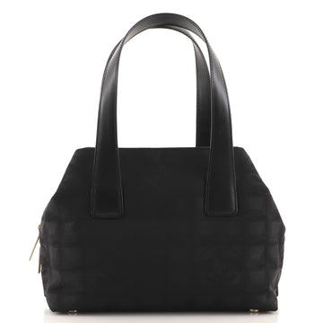 Chanel Travel Line Shoulder Bag Nylon Medium