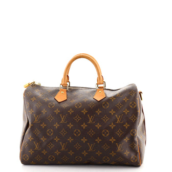 Louis Vuitton Speedy Bandouliere Bag Monogram Canvas 35