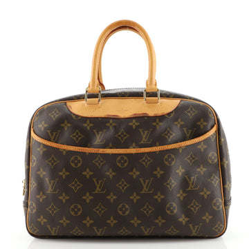 Louis Vuitton Deauville Handbag Monogram Canvas