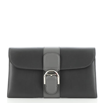 Delvaux Brillant Flap Wallet Leather Long