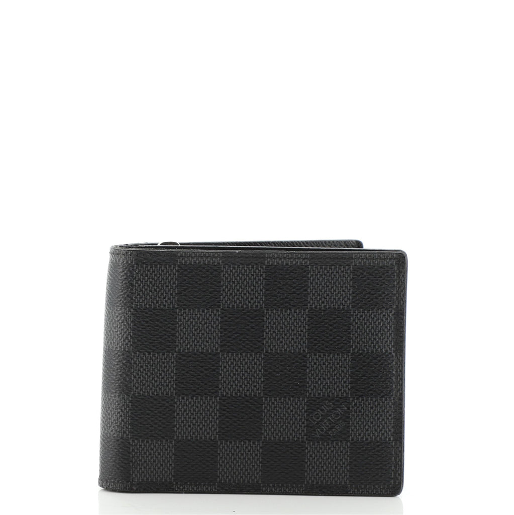 Louis Vuitton 2017 Damier Graphite Smart Wallet - Black Wallets