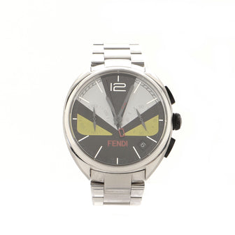 Fendi Momento Monster Bug Quartz Watch Stainless Steel 40