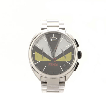Fendi Momento Monster Bug Quartz Watch Stainless Steel 40
