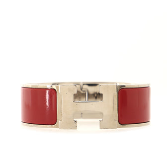 Clic Clac H Bracelet Enamel Wide