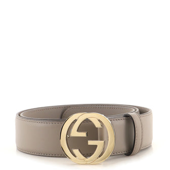 Gucci Interlocking G Belt (Outlet) Leather Medium