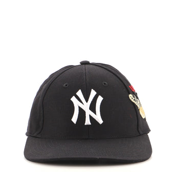 Gucci NY Yankees Baseball Hat Embroidered Cotton