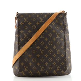 Louis Vuitton Musette Salsa Handbag Monogram Canvas GM