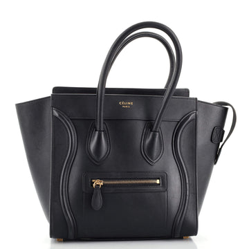 Celine Luggage Bag Smooth Leather Micro
