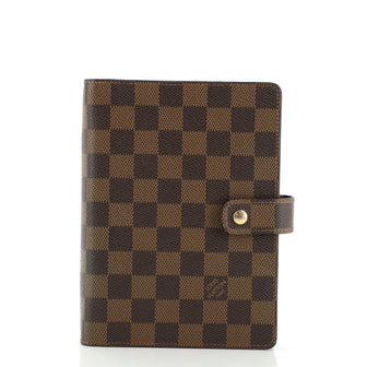 Louis Vuitton Ring Agenda Cover Damier MM