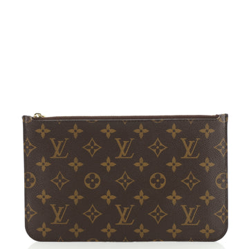 Louis Vuitton Neverfull Pochette Monogram Canvas Large