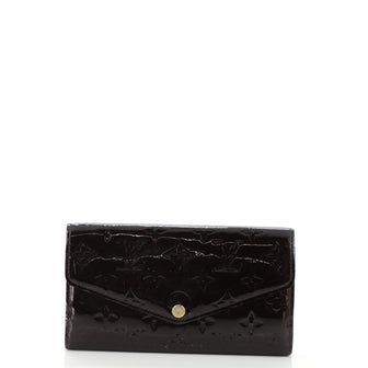 Louis Vuitton Sarah Wallet NM Monogram Vernis