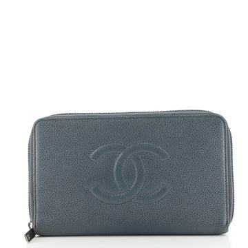 Chanel Timeless CC Zipped Organizer Wallet Caviar Long