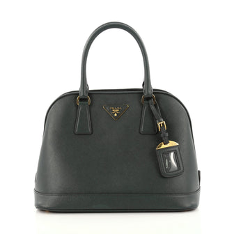 Prada Open Promenade Handbag Saffiano Leather Medium
