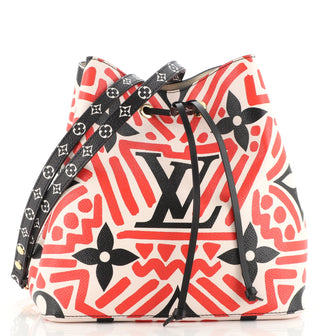Louis Vuitton NeoNoe Handbag Limited Edition Crafty Monogram Giant MM