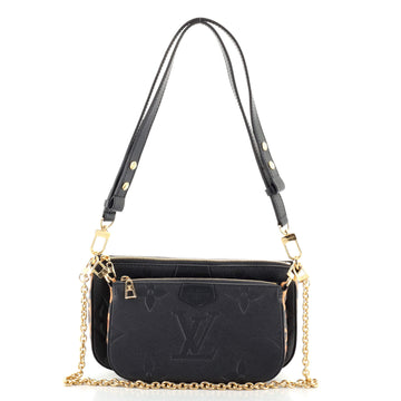 Louis Vuitton Multi Pochette Accessoires Wild at Heart Monogram Empreinte Giant
