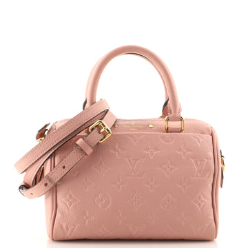 Louis Vuitton Speedy Bandouliere NM Bag Monogram Empreinte Leather 20