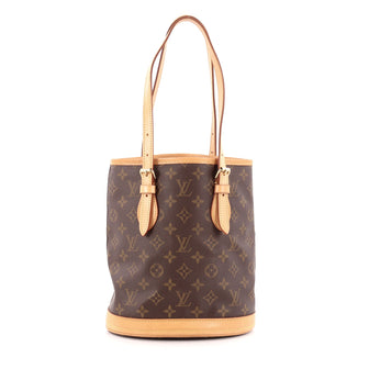Louis Vuitton Petit Bucket Bag Monogram Canvas