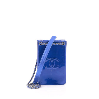 Chanel CC Phone Holder Crossbody Bag Patent