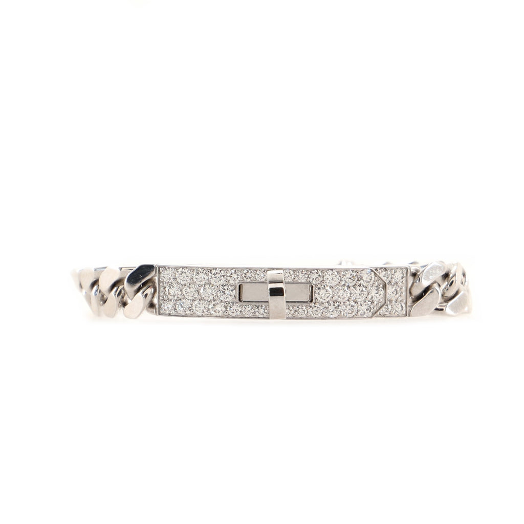 Shop Louis Vuitton Monogram Chain Bracelet (GOURMETTE MONOGRAM