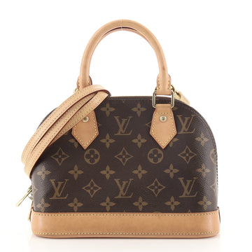 Louis Vuitton Alma Handbag Monogram Canvas BB