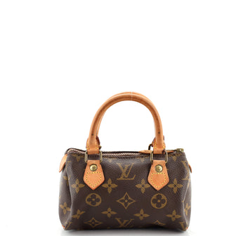 Louis Vuitton Speedy Mini HL Handbag Monogram Canvas