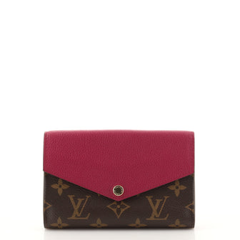 Louis Vuitton Pallas Compact Wallet Monogram Canvas and Calfskin