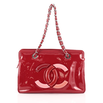 Chanel Lipstick Tote Patent Vinyl Medium