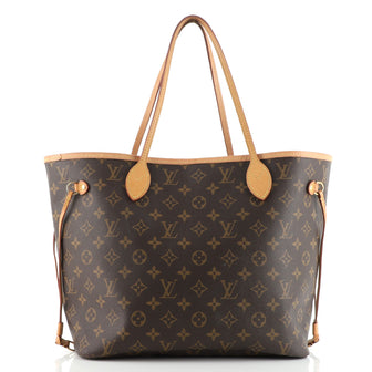 Louis Vuitton Neverfull Tote Monogram Canvas MM
