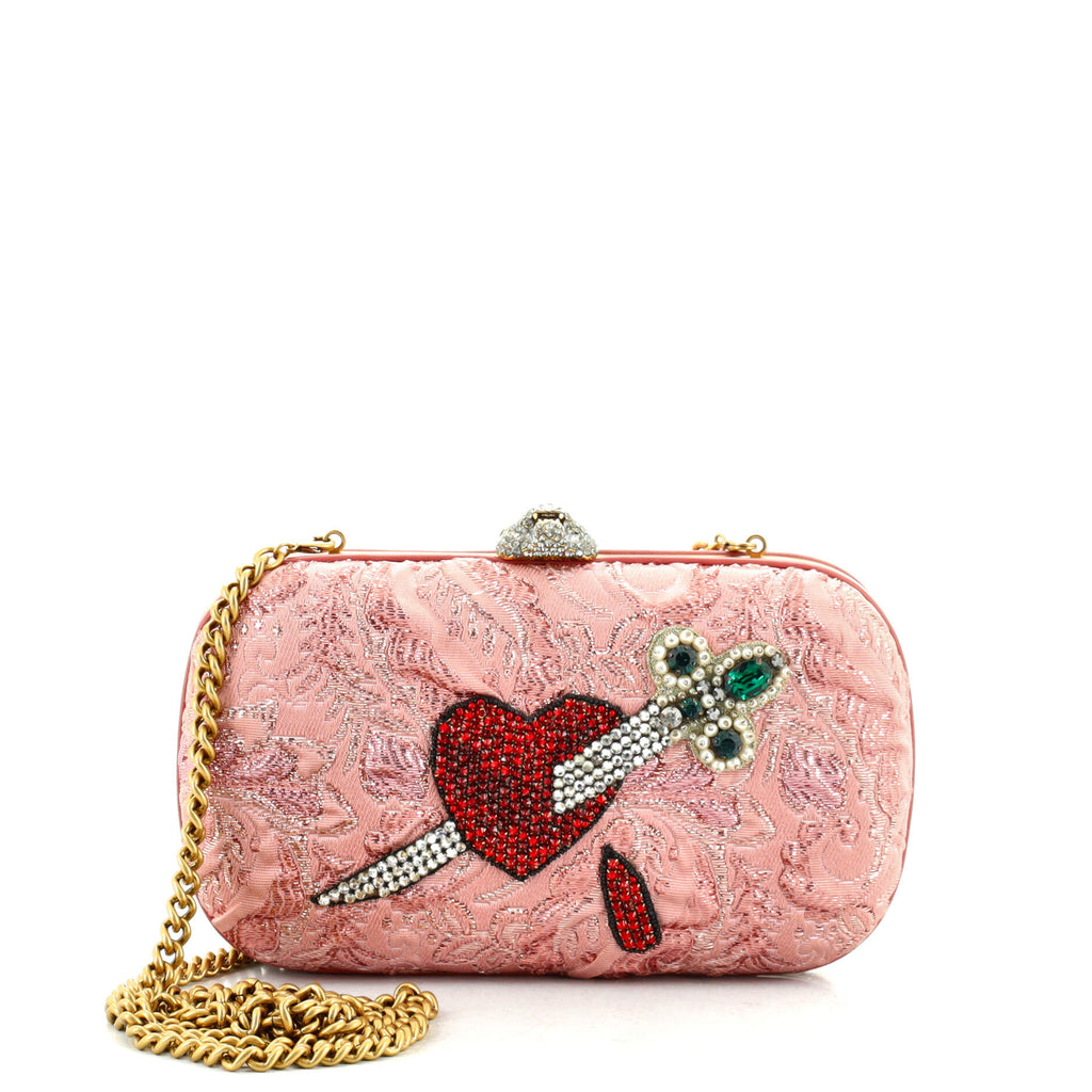 Gucci brocade clutch Clearance
