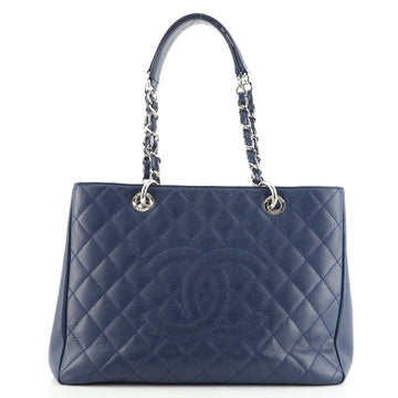 Chanel Grand Shopping Tote Quilted Caviar XL