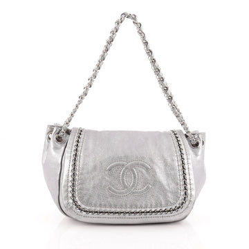 Chanel Luxe Ligne Accordion Handbag Leather