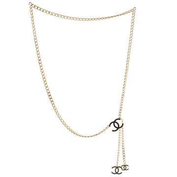 Chanel CC Charm Chain Belt Metal with Enamel