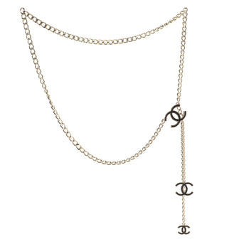 Chanel CC Charm Chain Belt Metal with Enamel