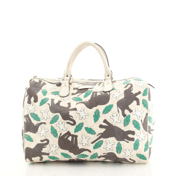 Gucci Unicef Joy Boston Bag GG Coated Canvas Medium