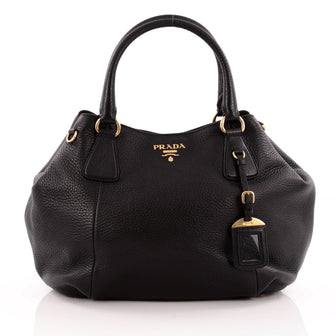 Prada Convertible Satchel Vitello Daino Medium