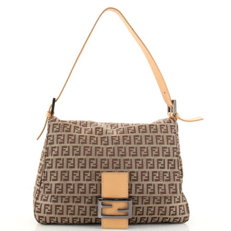 Fendi Mama Forever Bag Zucchino Canvas