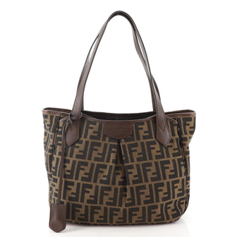 Fendi Grande Shopping Bag Zucca Canvas