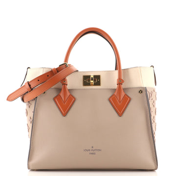Louis Vuitton On My Side Tote Monogram Tuffetage Leather