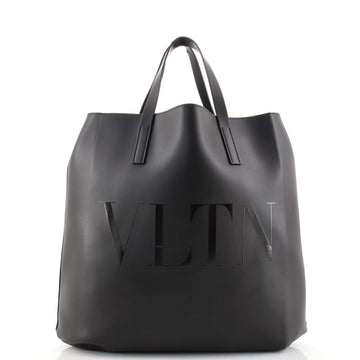 Valentino VLTN Open Shopping Tote Leather Large
