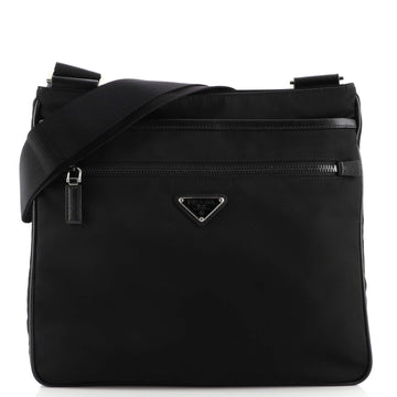 Prada Front Pocket Messenger Bag Tessuto Medium