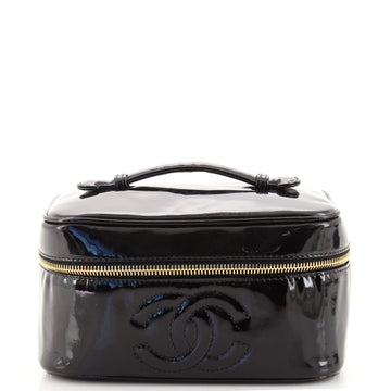 Chanel Vintage Timeless Cosmetic Case Patent