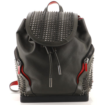 Christian Louboutin Explorafunk Backpack Spiked Leather