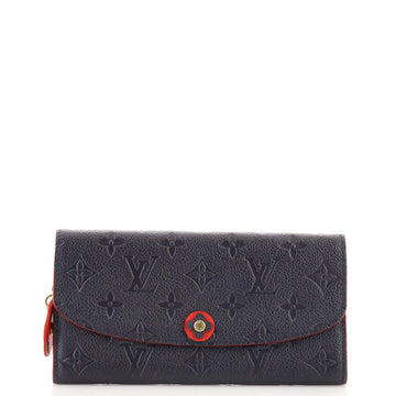 Louis Vuitton Emilie Wallet Limited Edition Blooming Flowers Monogram Empreinte Leather