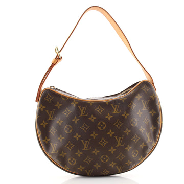 Louis Vuitton Croissant Handbag Monogram Canvas MM